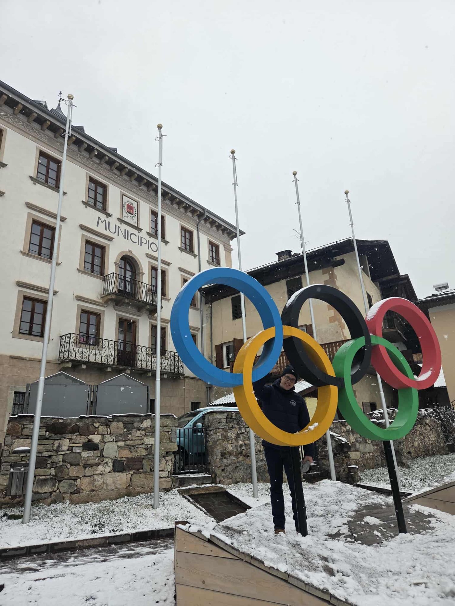 Olympiska ringar Moena